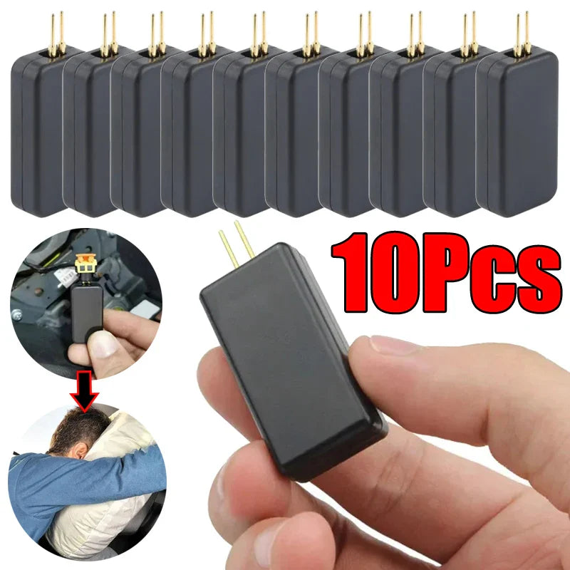 2/10Pcs Car SRS Airbag Simulator Fault Finding Diagnostic Tools Auto Air Bag Scan Resistance Diagnostic Tools Car SRS Inspection